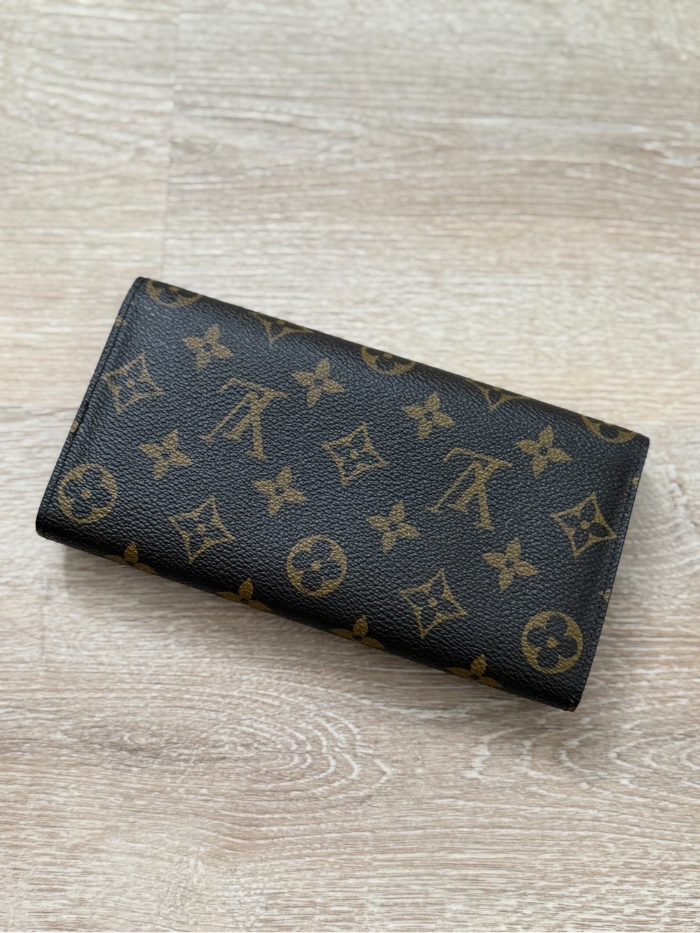 Louis Vuitton Monogram Canvas Long Wallet - Brown and Gold - Picture 2 of 12